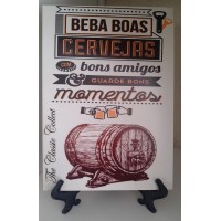 Quadro MDF 28x20 Drink Beer 02